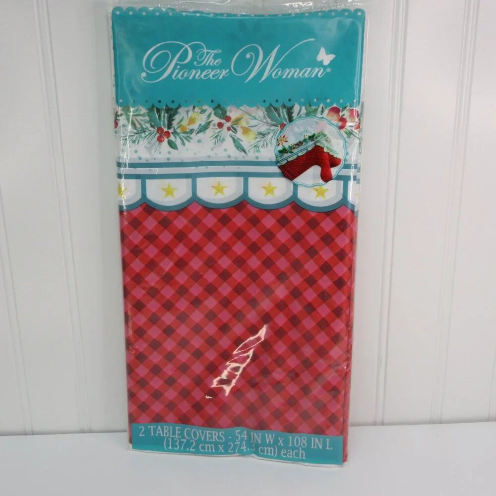 Pioneer Woman Christmas Holidays Party Supplies Plates Napkins for 16 Guests New